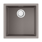 Omoikiri Yamakawa 45-U/I-GR Кухонная мойка 45,6x45,6 см 4993778 Серый от интернет-магазина Purezza 