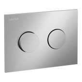 Laufen INEO GROOVE Клавиша смыва, цвет: хром матовый, арт. 9.0011.7.007.000.1 от интернет-магазина Purezza 