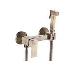 Shevanik Гигиенический душ со смесителем S137G Золотой сатин от интернет-магазина Purezza 