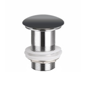 Ceramicanova Донный клапан без перелива CN2000MDH Темный антрацит матовый от интернет-магазина Purezza 