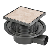 BettoserbТрап SIMPLY PERFECT MULTISIPHON 15x15 горизонтальный выпуск, 13000088B от интернет-магазина Purezza 