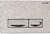Creavit Кнопка для инсталляции из нержавеющей стали DESIGN OZEL GP4009.36 Хром матовый от интернет-магазина Purezza 