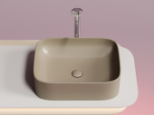 Ceramicanova Element Умывальник чаша накладная прямоугольная 50.5х38 CN6052MC Капучино матовый от интернет-магазина Purezza 