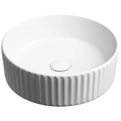 Ceramicanova Element Умывальник накладная чаша круглая 36х36 CN6057 Белый от интернет-магазина Purezza 