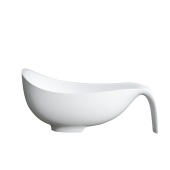 Maxonor SIRENA Ванна из искусственного камня 2050х850х850 PL-BT2807 Белый матовый от интернет-магазина Purezza 