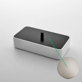 Etrusca Dinamic Контейнер косметический 20х4.5х11 см K/650/60/SSF Матовый никель от интернет-магазина Purezza 