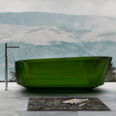 ABBER Kristall Прозрачная ванна 170х80х58 AT9706Emerald Зеленый от интернет-магазина Purezza 