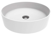Creavit Loop Раковина накладная 40х40 LP140 LP140-00CB00E-0000 Белый от интернет-магазина Purezza 