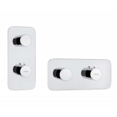 Bossini Oki Термостатический смеситель для душа с высокой пропускной способностью Z031202.030 от интернет-магазина Purezza 