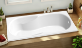 С-bath Vesta Прямоугольная ванна акриловая 150х70 от интернет-магазина Purezza 