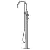 ABBER Wasser Kreis 316 Смеситель напольный для ванны AF8115BGG Оружейная сталь брашированная от интернет-магазина Purezza 