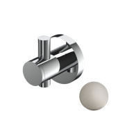 Etrusca Wet Крючок одинарный 10835/60 Матовый никель от интернет-магазина Purezza 