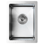 MELANA ProfLine 3,0/150 САТИН Мойка врезная прямоугольная 40х30, R3040H  от интернет-магазина Purezza 