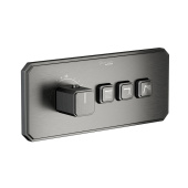 Maxonor ABSOLUTE Смеситель для душа с термостатом PL87109/3-9 Матовый графит от интернет-магазина Purezza 