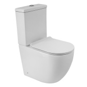 Belbagno AMANDA Чаша унитаза безободкового BB051CPR Белый от интернет-магазина Purezza 