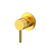 Whitecross Внешняя часть смесителя на 1 потребитель 2-Y1241GLB Брашированное золото от интернет-магазина Purezza 