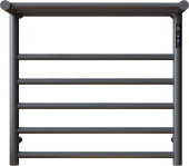 Maxonor Электрический полотенцесушитель 550х600 PL-TRE03-55-5-3 Серый от интернет-магазина Purezza 