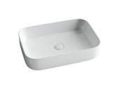 Ceramicanova Element Умывальник чаша накладная прямоугольная 60х42 CN5004 Белый от интернет-магазина Purezza 