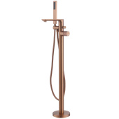 ABBER Rund Смеситель напольный для ванны AF8715MRG Розовое золото матовое от интернет-магазина Purezza 