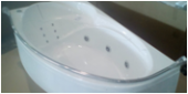 Aquatek Карниз дуга для асимметричной ванны 170х90 (для ванны Дива) KARN-0000004 от интернет-магазина Purezza 