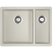 Omoikiri Kata 55-2-U-PA Кухонная мойка 55x42 см 4993386 Пастила от интернет-магазина Purezza 