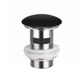 Ceramicanova Донный клапан с переливом CN2000MBx Матовый черный от интернет-магазина Purezza 