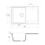 Omoikiri Daisen 78-BL Кухонная мойка 78x51 см 4993327 Черный от интернет-магазина Purezza 