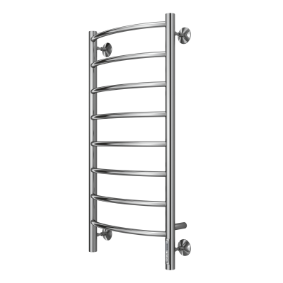 Terminus Классик П8 Электрический полотенцесушитель 850х400 4670078531346 Нержавеющая сталь от интернет-магазина Purezza 