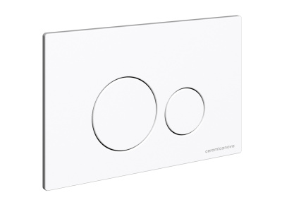 Ceramicanova Envision Система инсталляции для унитазов с кнопкой смыва Round, белая CN1001W от интернет-магазина Purezza 
