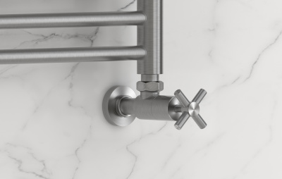 Сунержа Вентиль угловой крест G 1/2" НР х G 1/2" НР 071-1408-1212 Сатин от интернет-магазина Purezza 