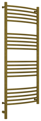 Сунержа Богема 3.0 выгнутая Электрический полотенцесушитель 1200х500 Состаренная бронза от интернет-магазина Purezza 