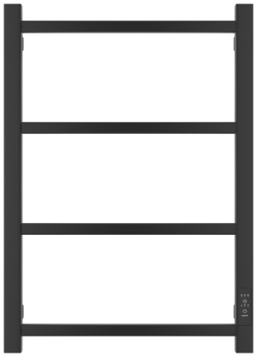 Сунержа Стилье Формат 26 Электрический полотенцесушитель 600х400 Матовый черный от интернет-магазина Purezza 