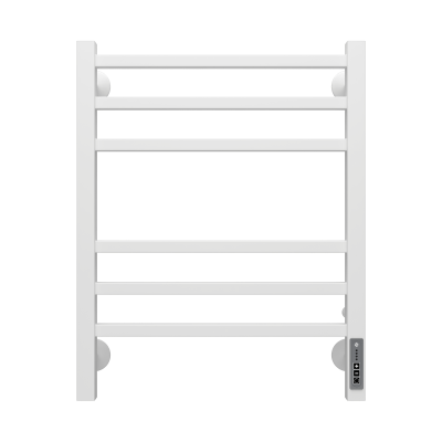 Terminus Ватикан П6 Электрический полотенцесушитель 600х450 4670078527509 Матовый белый от интернет-магазина Purezza 