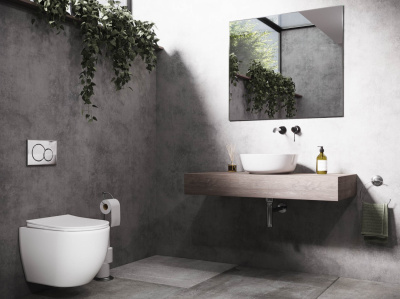 Ceramicanova Mia Подвесной унитаз CN1805 Белый от интернет-магазина Purezza 