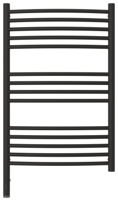 Сунержа Богема 3.0 выгнутая Электрический полотенцесушитель 800х500 Темный титан муар от интернет-магазина Purezza 