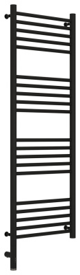 Сунержа Богема 3.0 прямая Электрический полотенцесушитель 1200х400 Матовый черный от интернет-магазина Purezza 