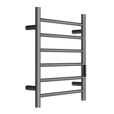Maxonor IDEAL Электрический полотенцесушитель 600х500 PL-TRE10SS6-9 (50) Матовый графит от интернет-магазина Purezza 