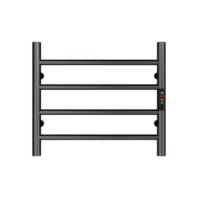 Maxonor IDEAL Электрический полотенцесушитель 350х500 PL-TRE10SS4-7 (50) Матовый черный от интернет-магазина Purezza 