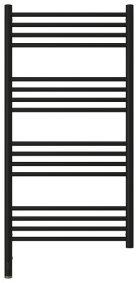 Сунержа Богема 3.0 прямая Электрический полотенцесушитель 1000х500 Матовый черный от интернет-магазина Purezza 