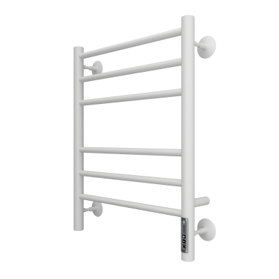 Terminus Аврора П6 Электрический полотенцесушитель 600х450 4670078527462 Матовый белый от интернет-магазина Purezza 