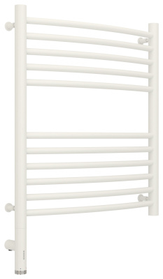 Сунержа Богема 3.0 выгнутая Электрический полотенцесушитель 600х500 Матовый белый от интернет-магазина Purezza 
