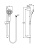 Ideal Standard IDEALRAIN EVO DIAMOND L3 Душевой гарнитур B2234AA от интернет-магазина Purezza 
