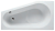 DELTA Ванна акриловая 160x80x48/210л, правая