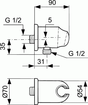 Ideal Standard BD003AA ALPHA Промо комплект 7 в 1 (A7185AA + BC486AA + B9442AA +B9445AA+B9403AA+ B964952AA + A2406AA) от интернет-магазина Purezza 