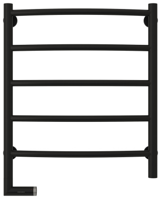 Сунержа Галант 2.0 Электрический полотенцесушитель 600х500 Матовый черный от интернет-магазина Purezza 