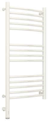 Сунержа Богема 3.0 выгнутая Электрический полотенцесушитель 800х400 Белый от интернет-магазина Purezza 