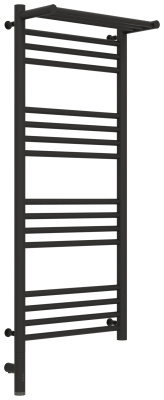 Сунержа Богема с полкой 3.0 Электрический полотенцесушитель 1000х400 Темный титан муар от интернет-магазина Purezza 