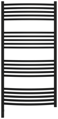 Сунержа Аркус 3.0 Электрический полотенцесушитель 1200х600 Матовый черный от интернет-магазина Purezza 