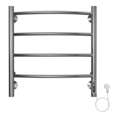 Terminus Классик П4 Электрический полотенцесушитель 550х500 4670078544483 Нержавеющая сталь от интернет-магазина Purezza 