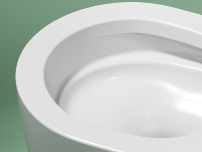 Ceramicanova Modena Rimless Подвесной унитаз CN6063MW Белый матовый от интернет-магазина Purezza 